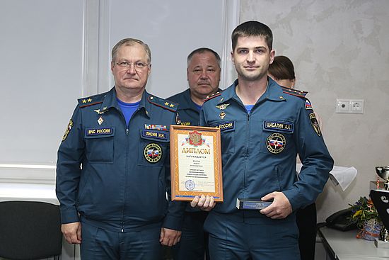 Капитан внутренней службы Андрей Шабалин